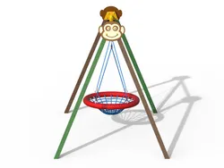 altalena monkey plastica riciclata strongplast pannelli poiletilene riciclabile 2