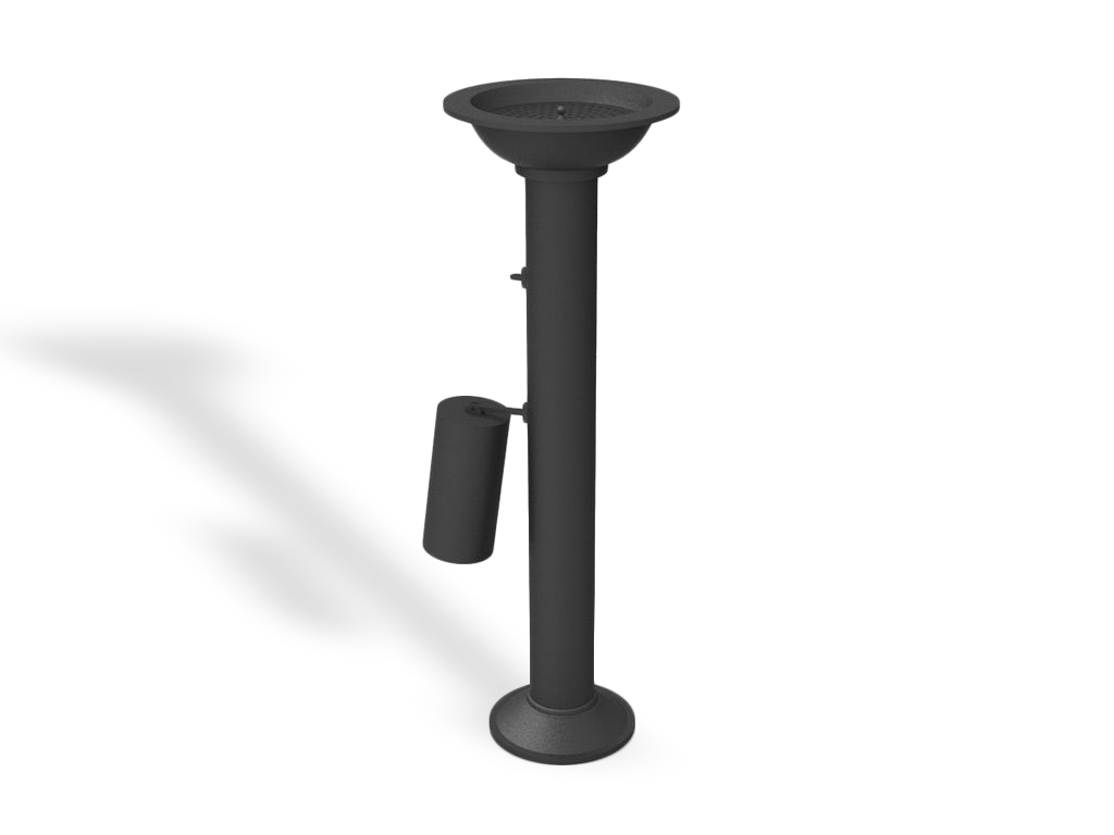 cestino posacenere 911 aperto