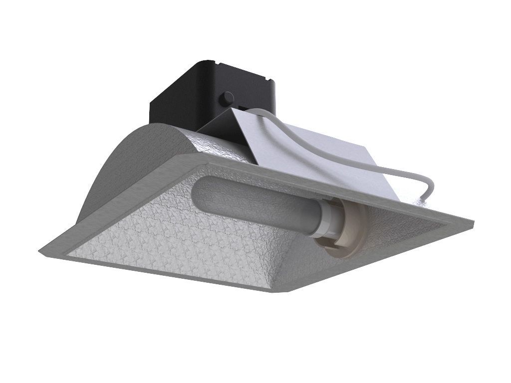 Lanterna quadrata classica grande in pressofusione di alluminio - ottica interna