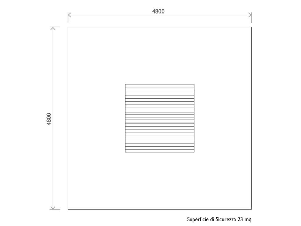 Fairy Playhouse in Strongplast Post-consumer recycled plastic dimension