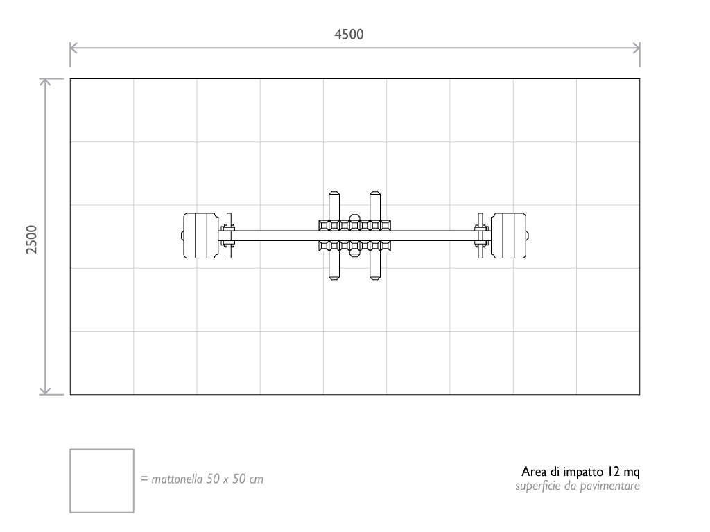 pianta di sicurezza strongplast bilico cod 7017
