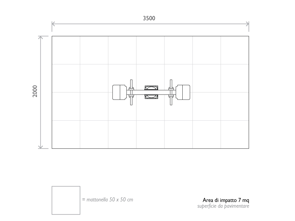 balancines in strongplast doble dimesniones