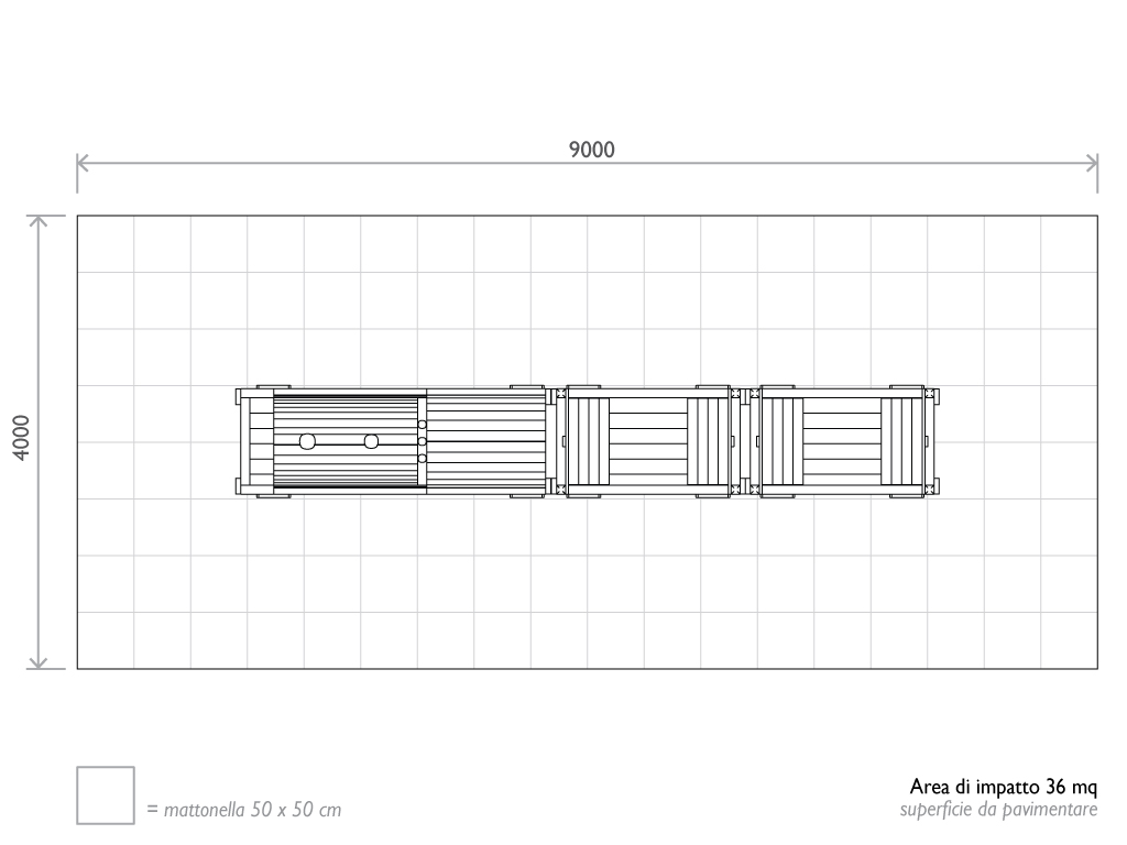 pianta di sicurezza trenino strongplast cod 7021