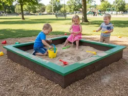 Sabbiera in plastica riciclata Strongplast