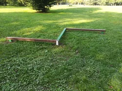 703703 trave piana percorso vita strongpalst plastica riciclata