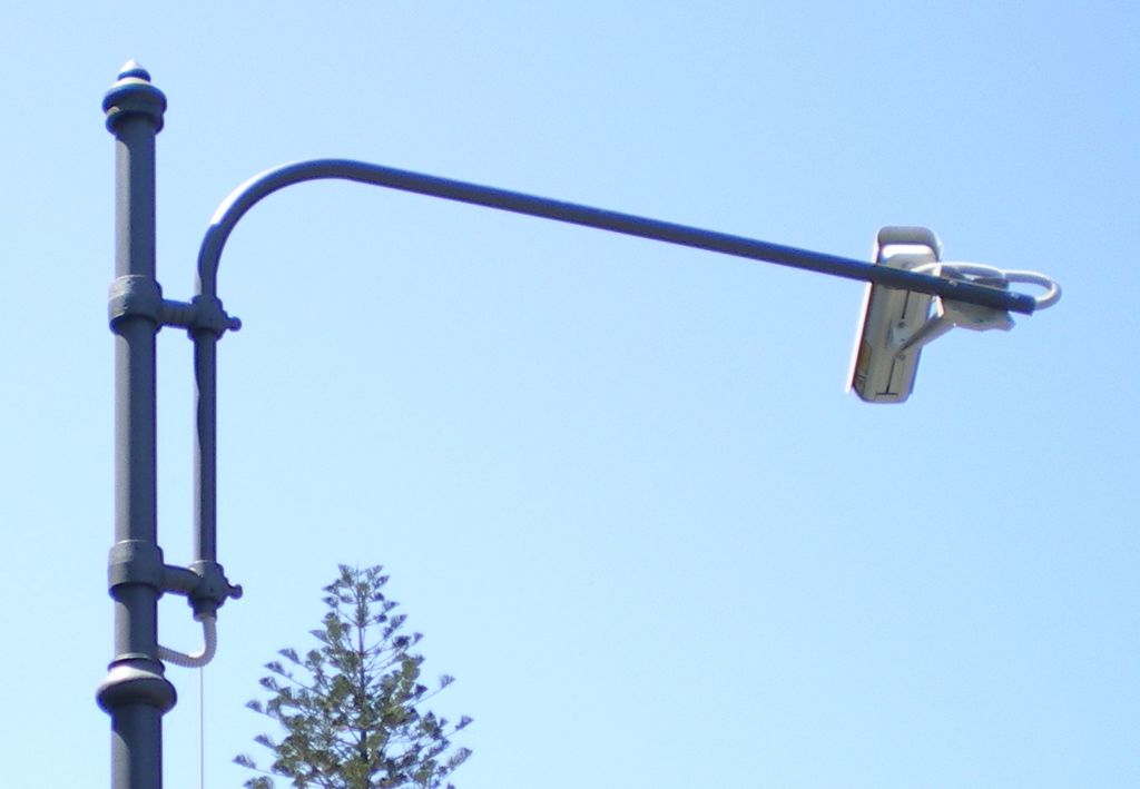 braccio videosorveglianza videosurvelliance bracket