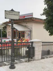 palina segnaletica ghisa monofacciale arredo urbano cod 351008