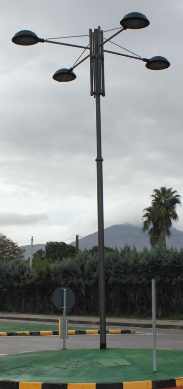 palo rotatoria sky quattro bracci