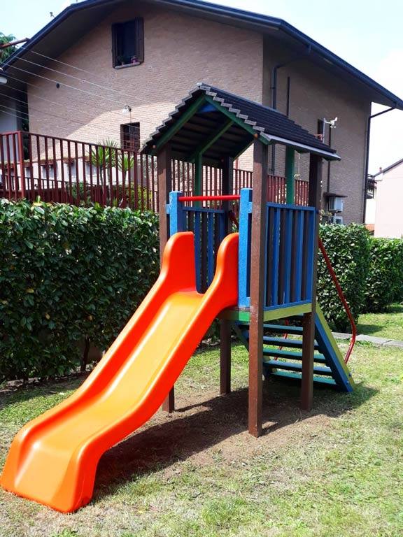 torre scivolo strongplast plastica riciclata post consumo