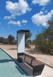 totem adv viva smart backlight panel signage malta