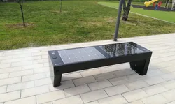 viva full smart bench 110w solar inteligent eco