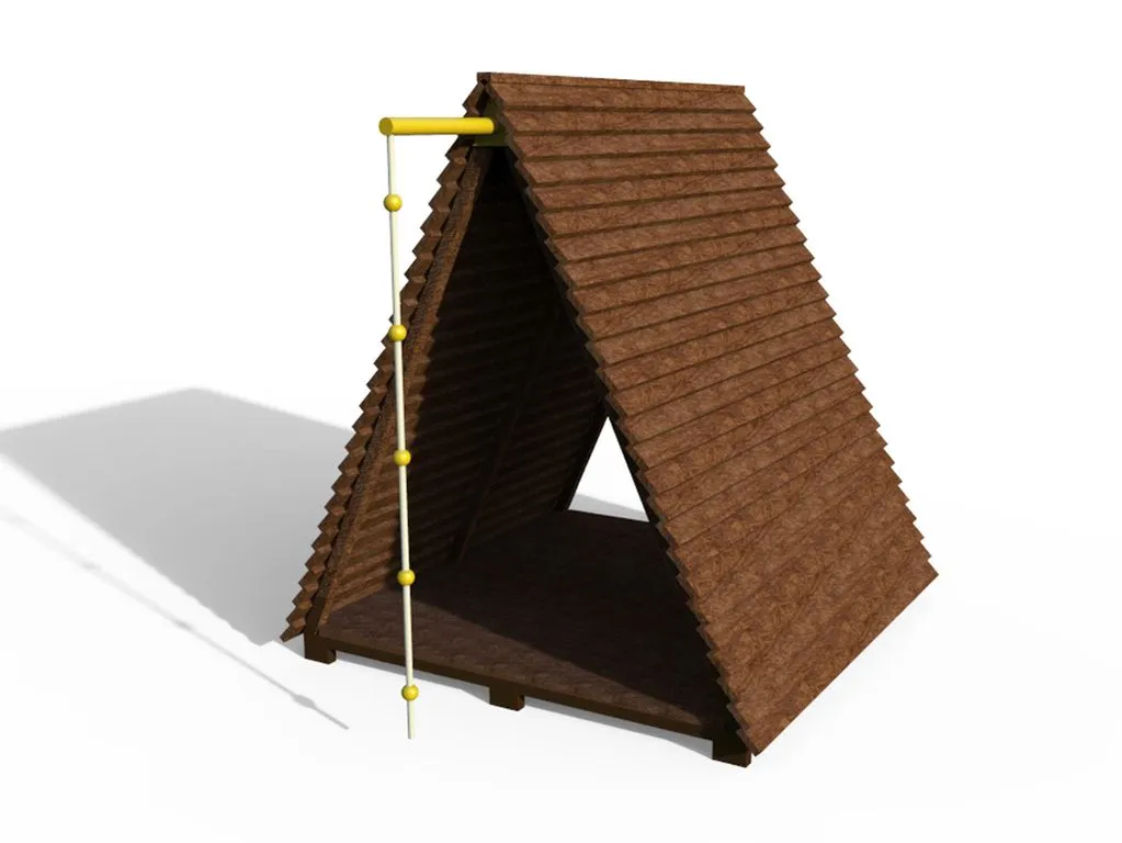 capanna gioco strongplast plastica riciclata