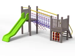 Juego por pqrque en plastico recyclado tecnico