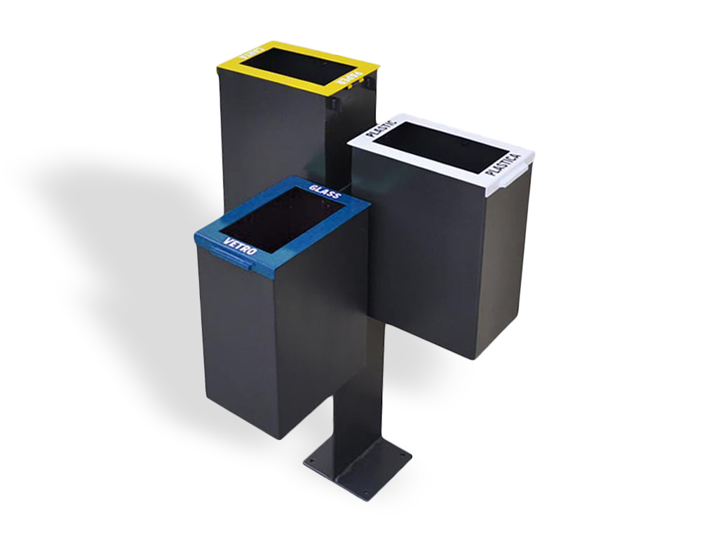 Cestino Future triplo