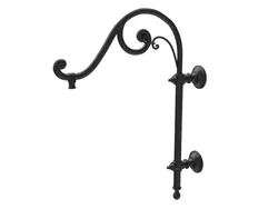 Cima a pastorale a muro con riccio ornamentale tipo Alberti