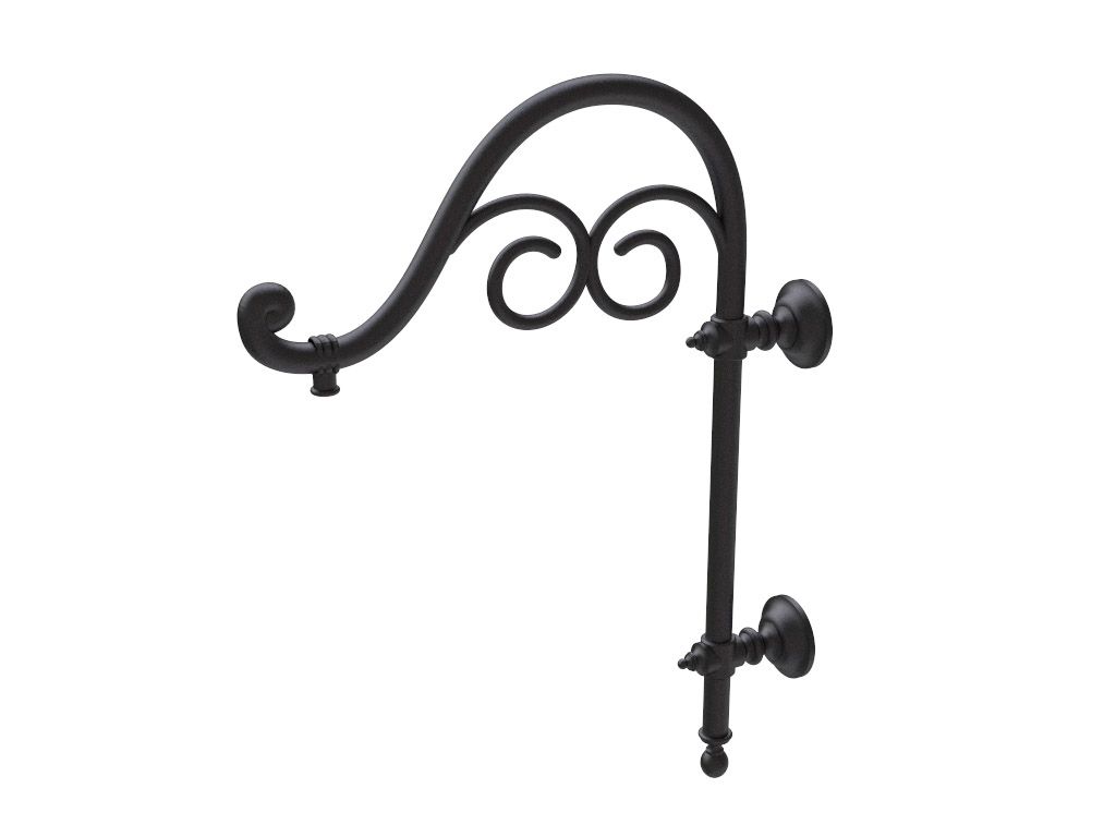 cima a pastorale alluminio ghisa 502 muro