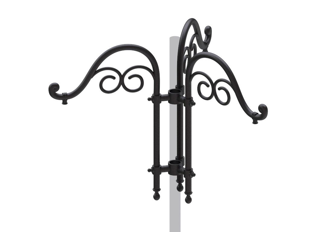 cima a pastorale alluminio ghisa 502 triplo