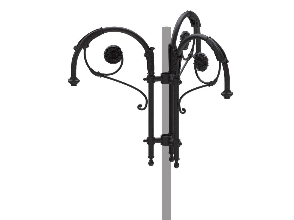 cima a pastorale alluminio ghisa 503 triplo