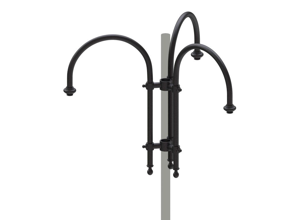 cima a pastorale alluminio ghisa 505 triplo