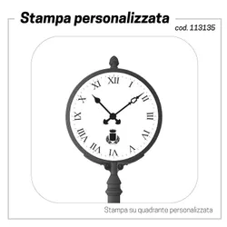 Accessorio stampa quadrante personalizzato