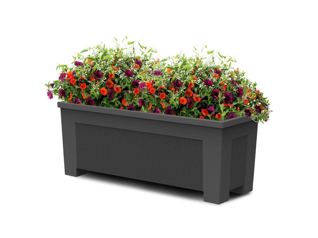 Fioriera orchidea rettangolare