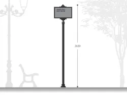 Palina per affissioni