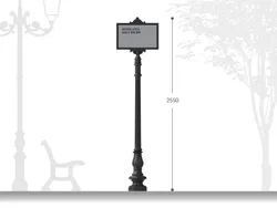 Palina per affissioni