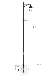 Palo serie INNER in acciaio