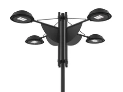SKY LED pole with 4 arms for roundabouts