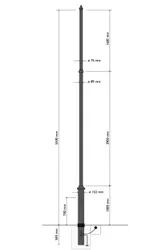 Palo per video sorveglianza