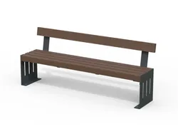 Panchina Modern con schienale