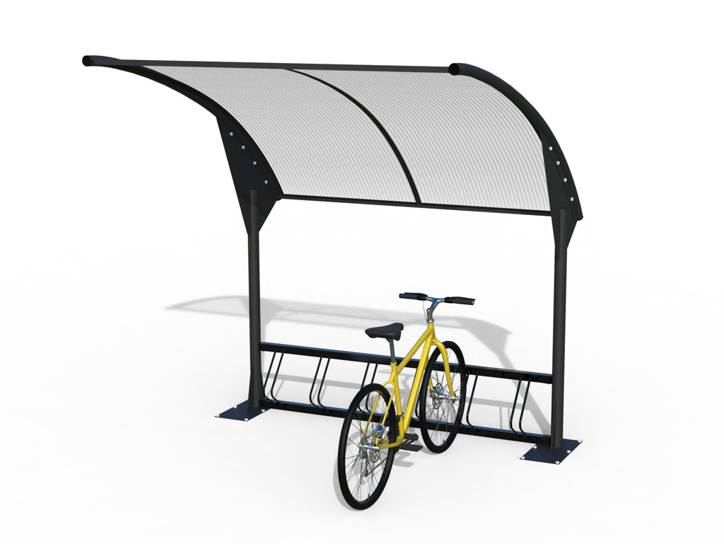 pensilina ppb acciaio policarbonato bici