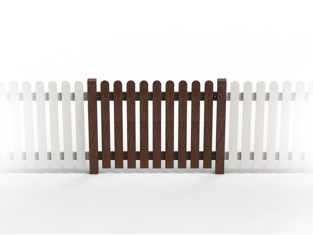 recinzione country plastica riciclata strongplast