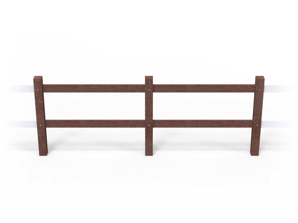 Recinzione modello West in plastica riciclata - STRONGPLAST