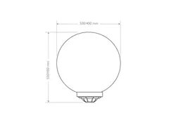 616 500 globo pmma alluminio 2D