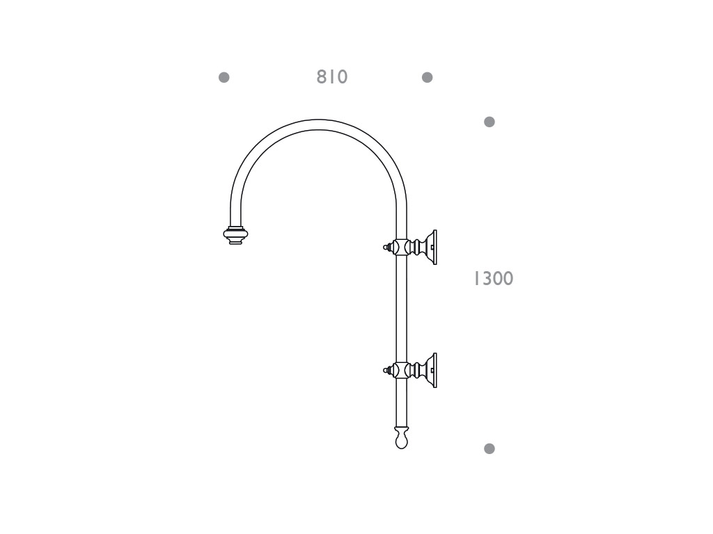 Cima a pastorale 505 - dimensioni