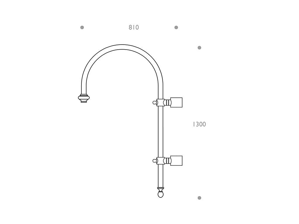 Cima a pastorale 505 - dimensioni
