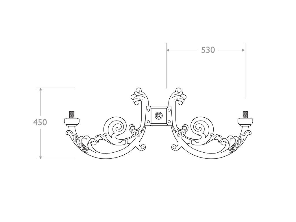 cima ghisa alluminio 402 dimensioni