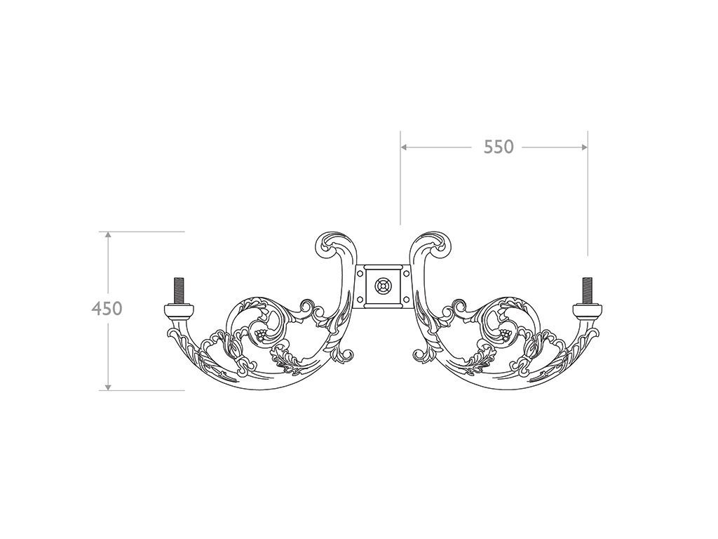 cima ghisa alluminio 405 dimensioni