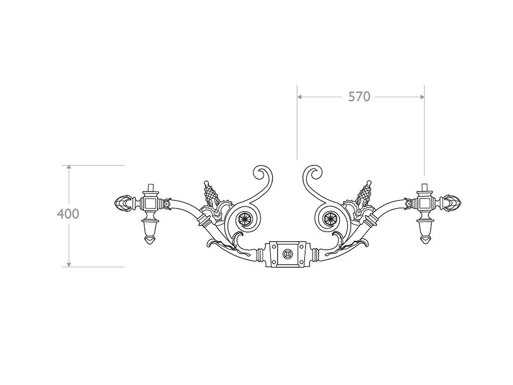cima ghisa alluminio 406 dimensioni