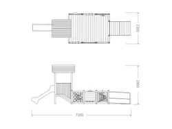 COMBI PLAY inclusivo dimensiones