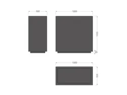 Fioriera artistica in acciaio tipo Camelia