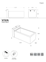 fioriera smart viva per centri commerciali misure 2d