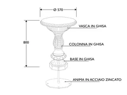 fontana cod 370301 ghisa
