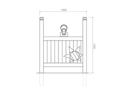 misure pannello sensoriale inclusivo binocolo strongplast