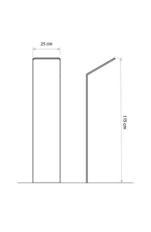 misure2d leggio per spazi pubblici